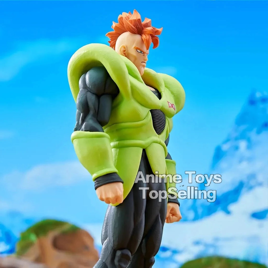 29cm/11.42in Anime Dragon Ball Z ANDROID 16 Figure Action Figures PVC Statue Collection Model Toys Gifts