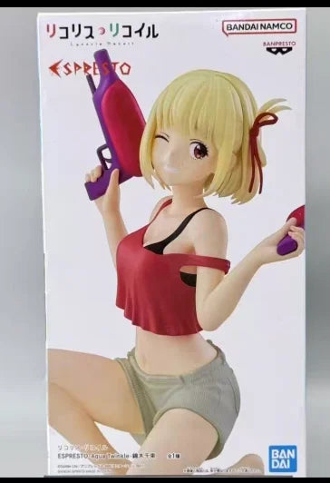 Bandai Namco Banpresto Lycoris Recoil Nishikigi Chisato Lnoue Takina Espresto Aqua Twinkle Pvc Figure Model Collector Toy Gift