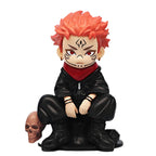 Anime Jujutsu Kaisen Figure Yuta Okkotsu Itadori Yuji Gojo Satori Fushiguro Megumi Kugisaki Toy Car Decoration PVC Model Gift