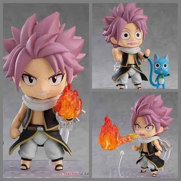 10cm FAIRY TAIL 1741# Etherious Natsu Dragneel END Action figure toys collection doll Christmas gift with box