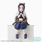 Original SEGA 15cm Demon Slayer Anime Figures Kochou Shinobu Sitting Position Collectible Model Figurine Toys Gifts Ornaments