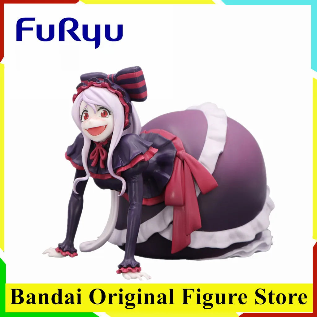 Original OVERLORD Shalltear Bloodfallen FuRyu Noodle Stopper PVC Model Collection Action Figurine Doll Gift