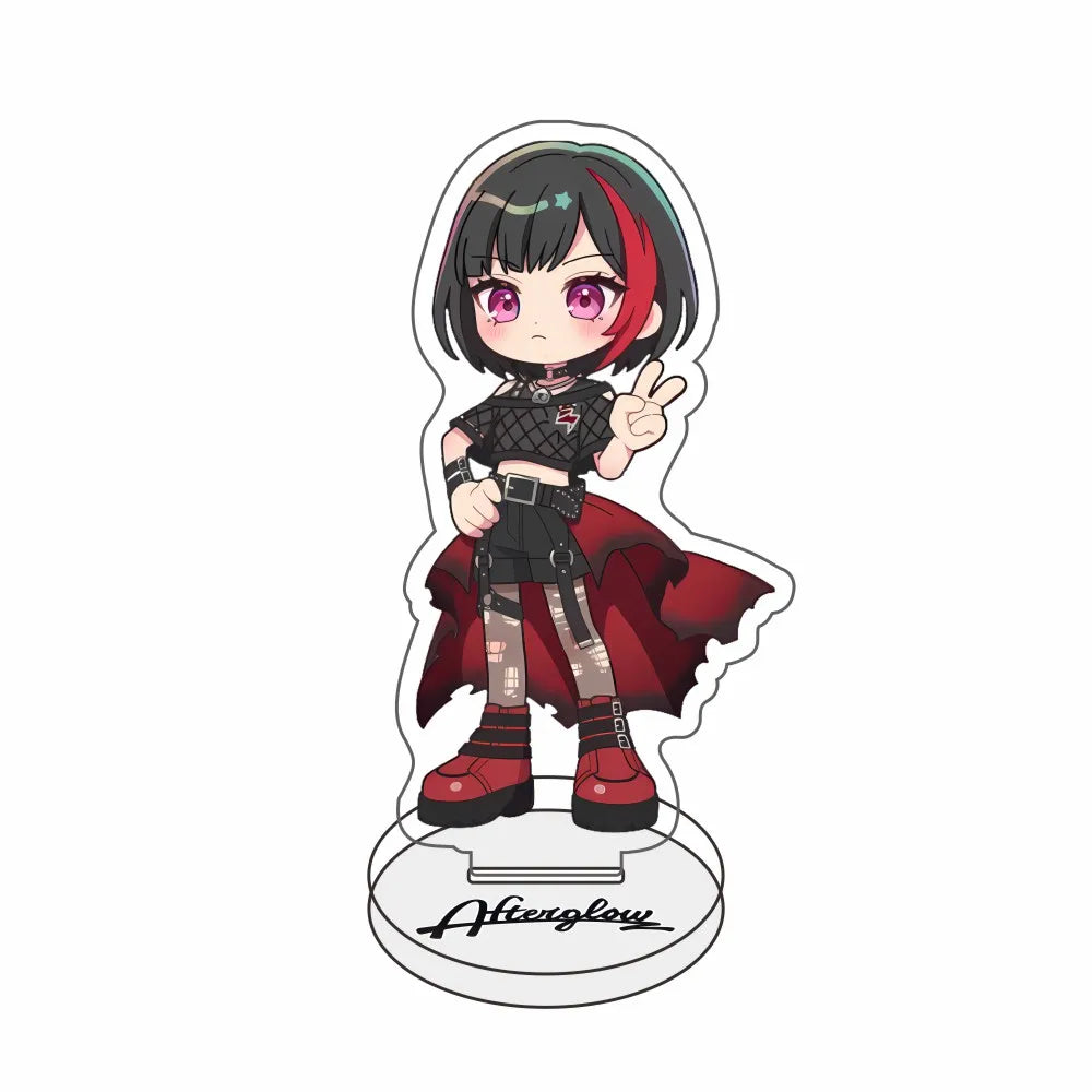 BanG Dream! Anime Acrylic Figures Stand Model Friends Keychain Fans Gifts Sakiko Soyo Display Keychain Ornaments Sweet Girl