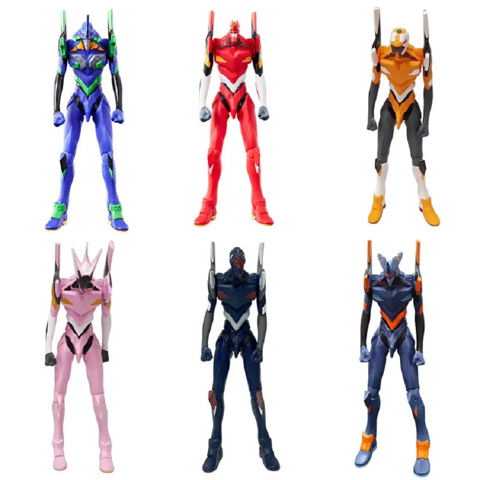 7 styles Anime Figure EVA Genesis Evangelion Unit-01 Ikari Shinji No.1 Joint mobility Mech Warrior Model Toys Birthday Gift