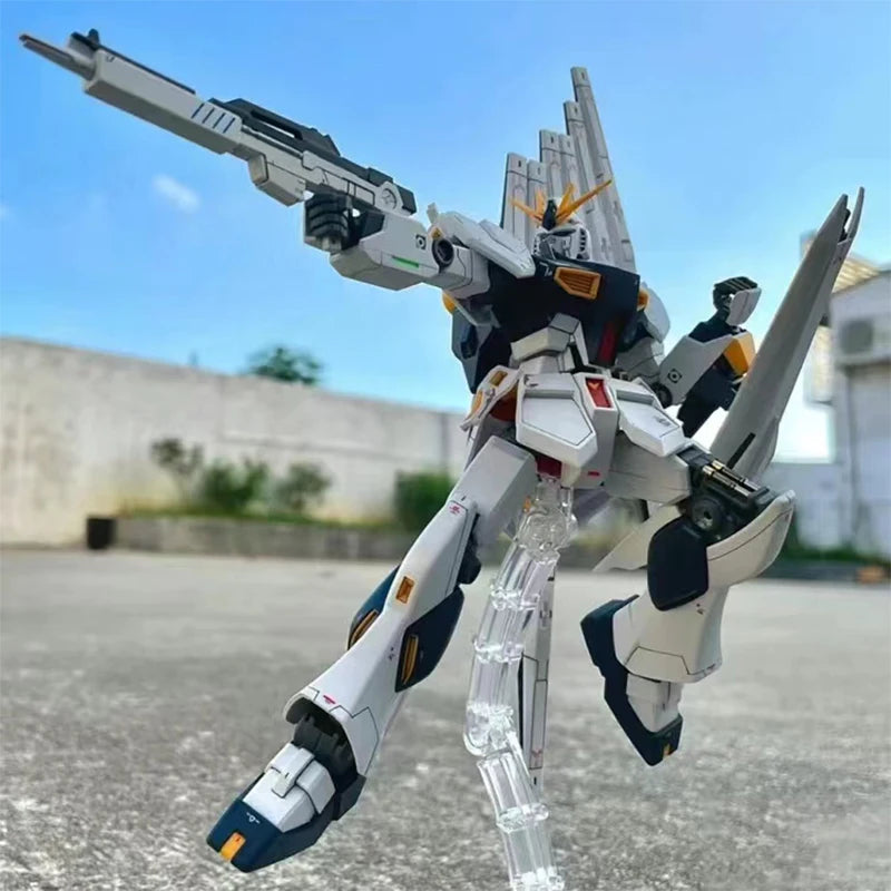 GUNDAM Animation Game Peripheral Toys EG 1/144 Assembly Toy Strike V-GUNDAMAnime Figures Action Movable Model Collection