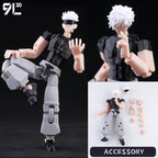 9L3D T13 Nanami Kento Battle Pose Figure JJK Anime Action Model LUCKY13 Figure Collector's Edition Dummy13 Gift for Fans