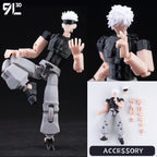9L3D Printed Jujutsu Kaisen Mahoraga Figure Dummy13 Lucky13 Multi-Jointed Poseable Anime Model Collectible Toy Gift