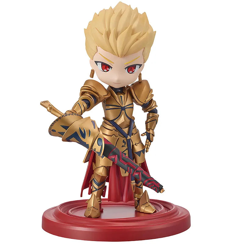 Bandai Original MODEL KIT PETITRITS Fate/Grand Order ARCHER Gilgamesh  Anime Figure Assembly Model Toys  Model Gifts for Boys