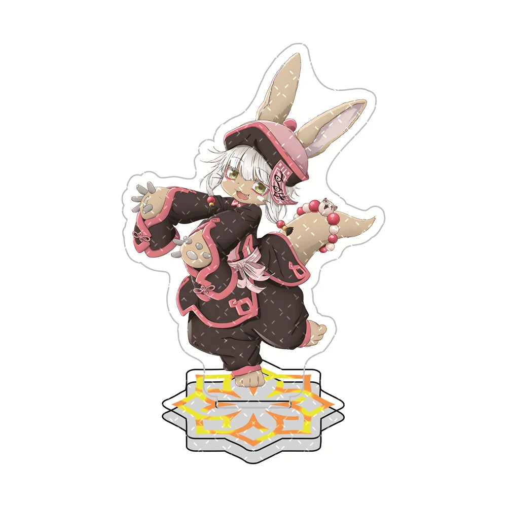 Made in Abyss: The Golden City of the Scorching Sun 10cm Acrylic Standee - Cute Character Anime Peripheral Desktop Decor