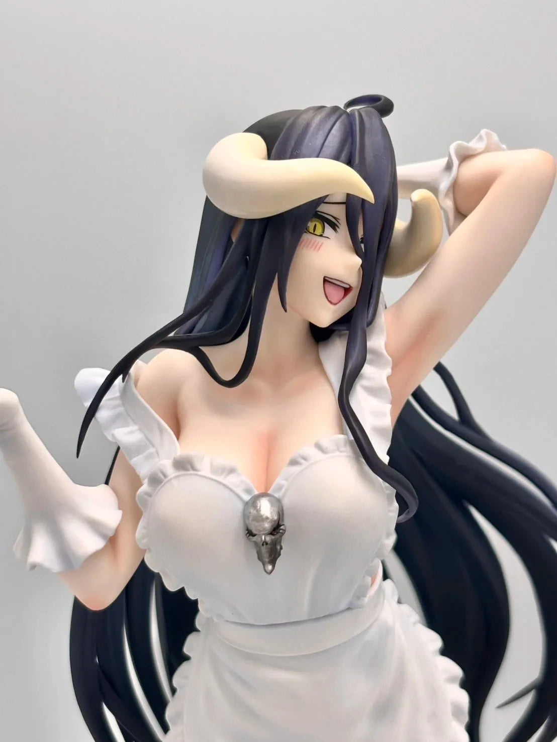 Genuine OVERLORD Albedo Maid Outfit elCOCO Model Toys 1/7 Anime  Figure Toys Desktop Collection Boys Festival Gifts