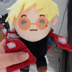 16cm Trigun Stampede Plush Vash The Stampede Doll Cartoon Stuffed Soft Toy Birthday Gift Plush Toys For Children