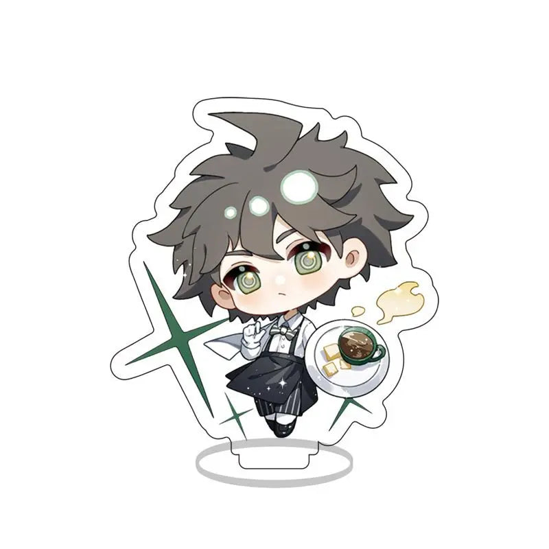 8cm Danganronpa V3 Figure Enoshima Hajime Hinata Nagito Komaeda Chiaki Nanami Acrylic Stand Model Plate Desk Decor Standing Gift