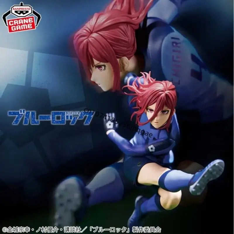 In Stock Original Bandai BLUE LOCK Isagi Yoichi Rin Itoshi Itoshi Sae Nagi Seishiro Anime Action Figures Model Collections Gift