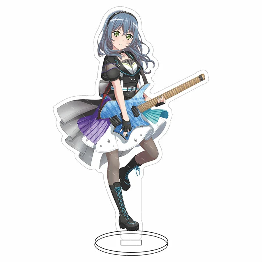 Anime Figure BanG Dream Maruyama Aya Sayo Hikawa Cosplay Acrylic Stand Model Plate Desk Decor Standing Sign Keychain Gifts
