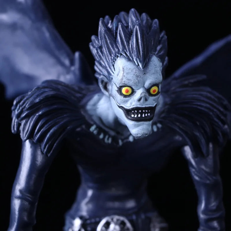 24CM Anime Figure DEATH NOTE Ryuk Yagami Light MisaMisa PVC Standing Model Pose Children Collection Gift Ornaments Sculpture