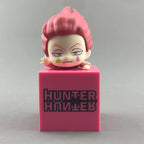 10cm cute GON FREECSS dolls hunter×hunter Killua Figures Q-version hisoka figurine Kurapika Toys Anime PVC desk ornaments Gifts