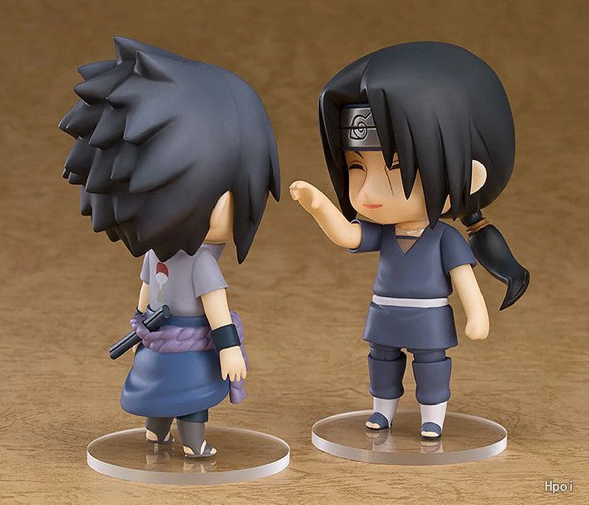 10CM Anime Naruto Shippuden Vibration Stars Uchiha Itachi Fighting Action Figures #820 Collectible Model Toys Figurals