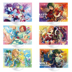 Hot Anime Store Ensemble Stars!! Wataru Hibiki Eichi Tenshouin Hokuto Hidaka Acrylic HD Figure Stand Fans Charm Gifts About15cm