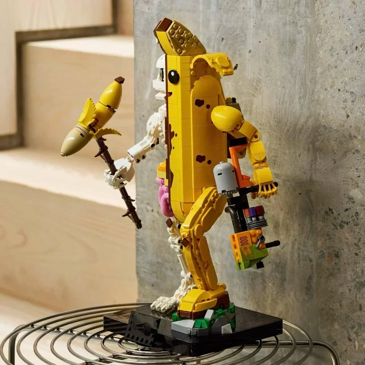 IN stock 2024 New Style 1414 pieces MOC77072 Banana Brick Set Children's Room Decoration Christmas Birthday Gift