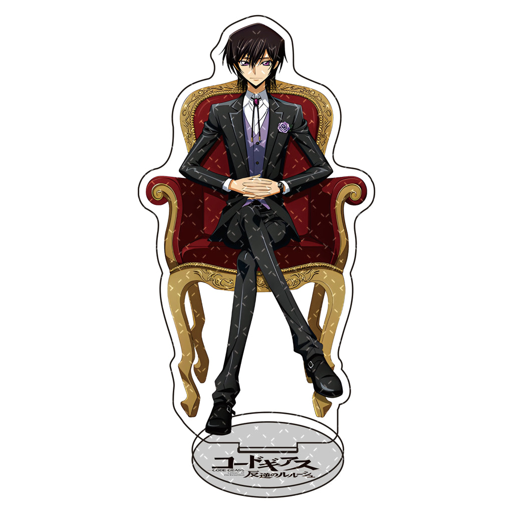 Code Geass: Lelouch of the Rebellion Acrylic Stand 15cm - Assorted Lelouch & Suzaku Stylish Outfits Anime Collectible Desktop