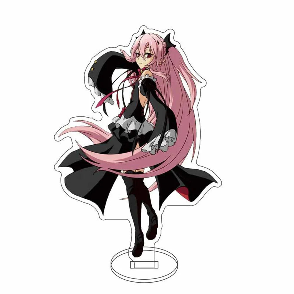 15CM Charm Seraph of the End Acrylic Stand Model Cosplay Characters Ornament Accessories Goods Collection Gifts