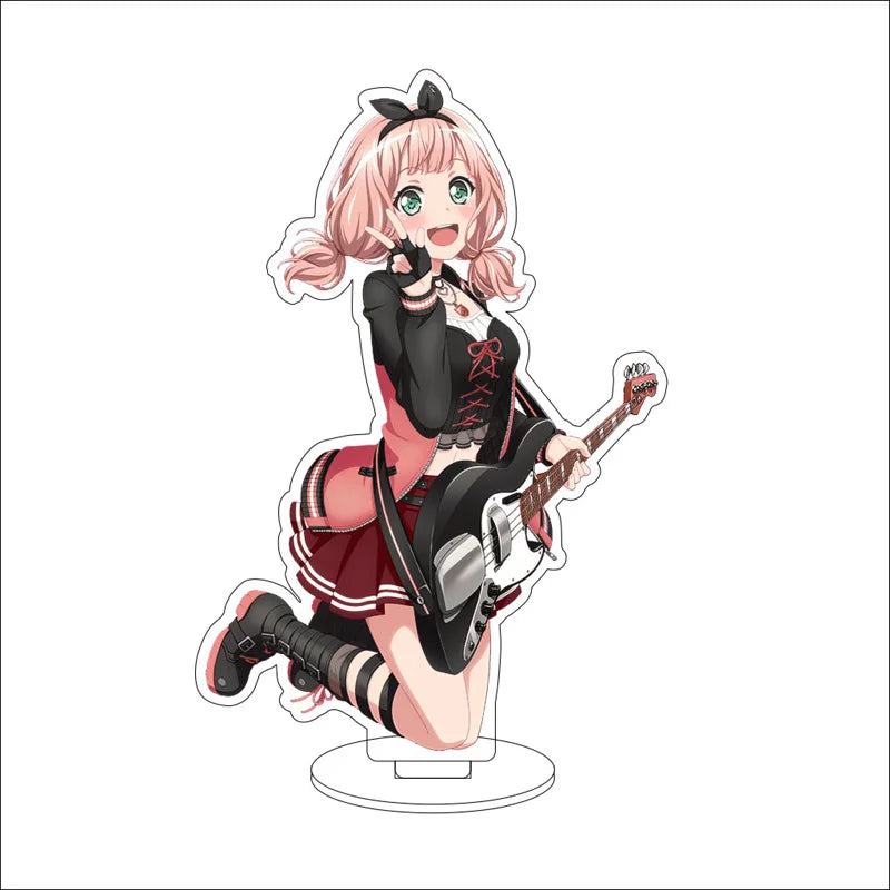 Anime BanG Dream! Acrylic Stand Ornaments Taki Shiina Rui Yashio Rei Wakana Kokoro Tsurumaki Figure Stand Halloween Gifts