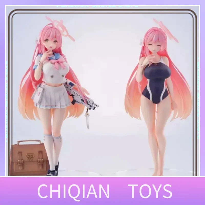 Blue Archive Hanako Urawa Anime Figure 24cm Casual Clothes Standing Pose Statue for Desktop Decor And Collectibles Gift