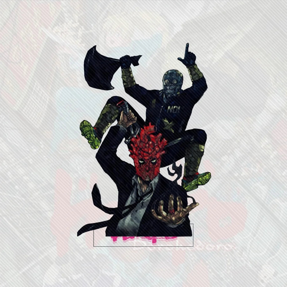 15cm Dorohedoro Archive Acrylic Stand Ornaments Rumi Zoey Mira Decorations cosplay Accessories Goods Christmas Gifts