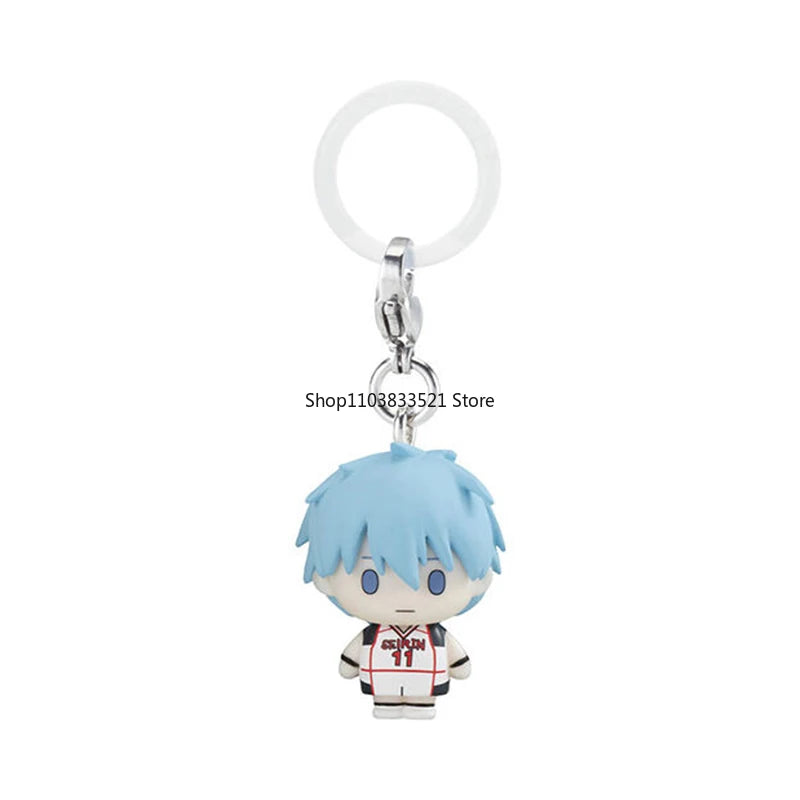 BANDAI Kuroko's Basketball Gashapon Toys Kuroko Tetsuya Kagami Taiga Aomine Daiki Action Figures Capsule Toys Key Chain