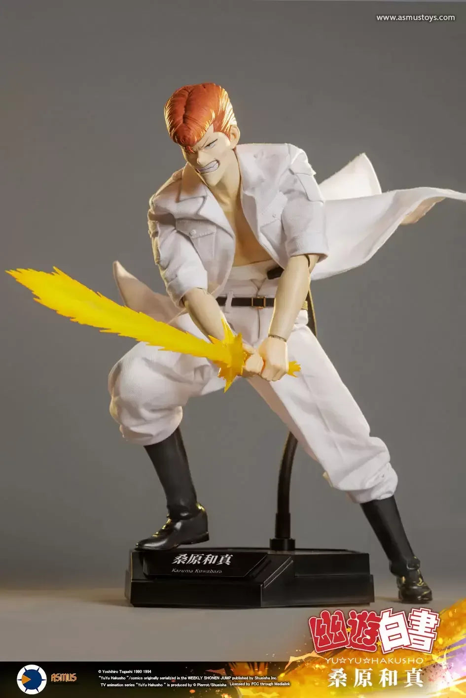 【Original】Asmus Toys YUYU004A/YUYU004LUX YuYu Hakusho Kuwabara Kazuma‌ 1/6 Action Figure Model Toys