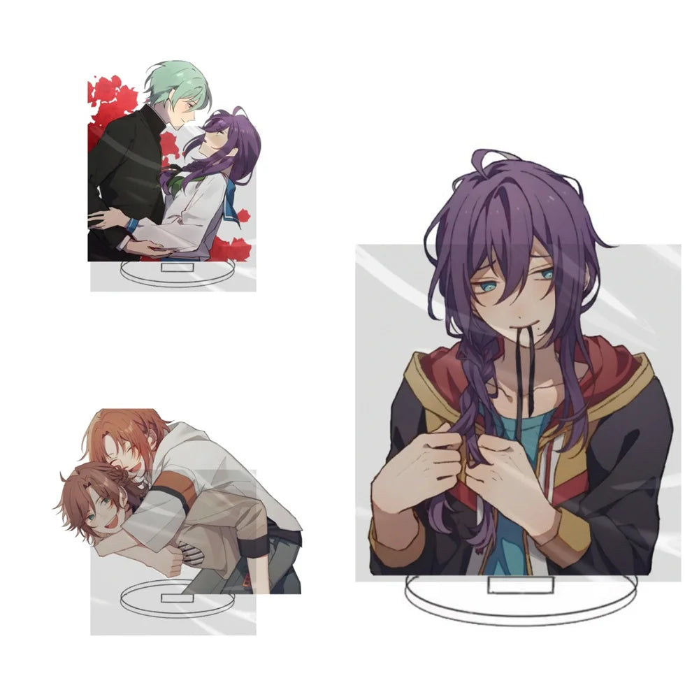 15CM HOT Anime Ensemble Stars Acrylic Stand Model Cosplay Charm Characters Ornament Accessories Goods Christmas Gifts