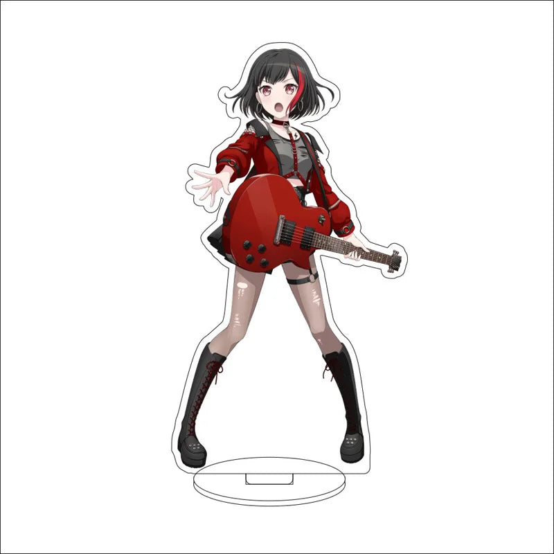 Anime BanG Dream! Acrylic Stand Ornaments Taki Shiina Rui Yashio Rei Wakana Kokoro Tsurumaki Figure Stand Halloween Gifts