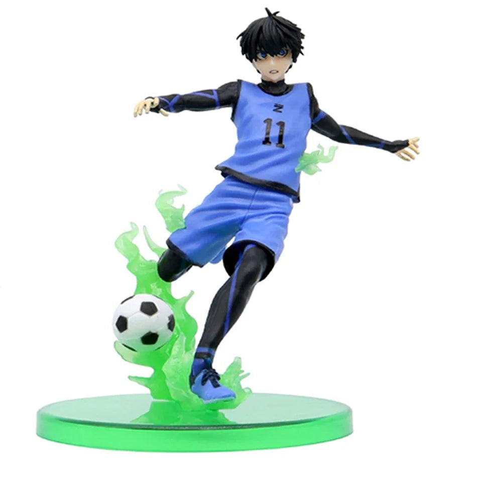 BLUE LOCK Anime Isagi Yoichi Seishiro Bachira Meguru Bachira Meguru Mikage Reo PVC Action Figures Anime Cartoon Model Toy Gift