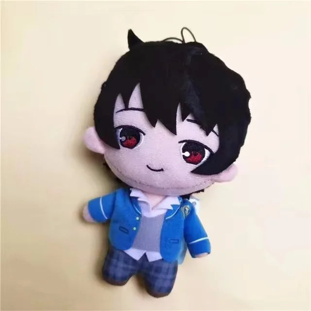 15cm Anime Game Ensemble Stars Tenshouin Eichi kagehira mika Hibiki Wataru Sakuma Rei Plush Toys Doll Figure Cartoon Kids Gift