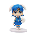 6 PCS/Set Pretty Guardian Sailor Moon 7cm Anime Figure Tsukino Usagi Chibiusa Hino Rei Kino Makoto Figurine Kids Toy