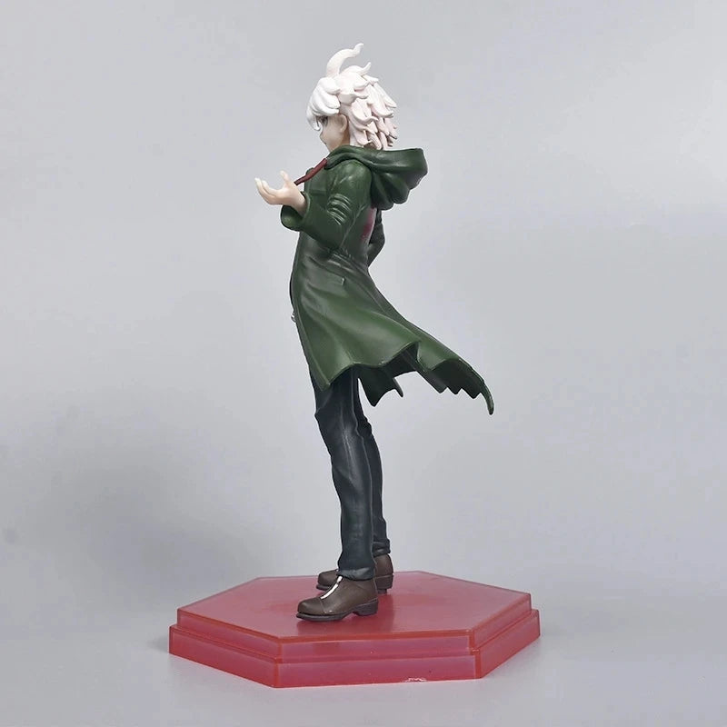 20CM Danganronpa Nagito Komaeda PVC Action Figure Anime Figure Model Toys Figure Collection Doll Gift Trigger Happy Havoc Toy