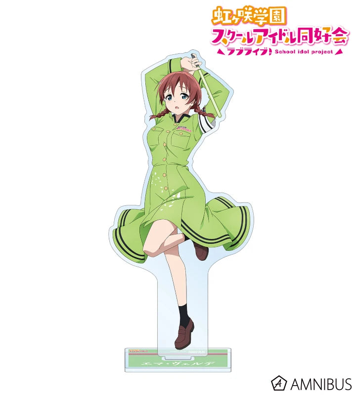 Anime Love Live! Nijigasaki High School Idol Club Acrylic Stand figure Stand Plate Cosplay Prop Decor Cartoons present Gifts