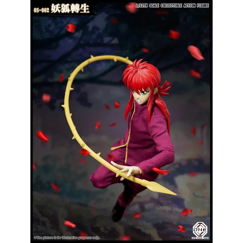 OneShot Toys  Original Yu Yu Hakusho 1\12 Series Tibetan Horse Action Figure Model Toys Movable Model Ornaments Gifts Fo Boys