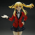 Anime Kakegurui Meari Saotome & Jabami Yumeko Dual Figure PVC Action Doll Collectible Toy Gift for Girls