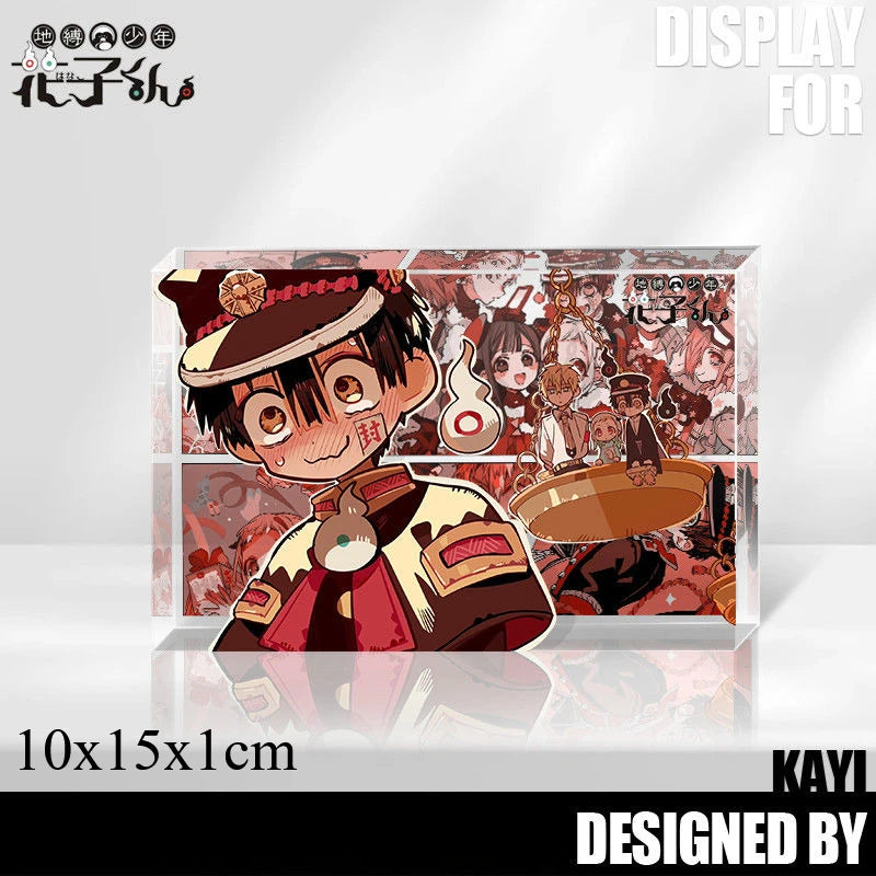 2025 Toilet-bound Hanako-kun Acrylic Brick Toy Cartoon Yugi Amane Yugi Tsukasa Figure Desktop Decora Cosplay Prop Fan Collection