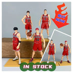 Anime Figures Gk Standing Figures Of Sakuragi Hanamichi, Rukawa Kaede Mitsui Hisashi From The Shohoku Team PVC Model Toy Gifts