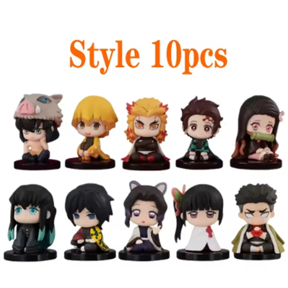 8.5-CM FuRyu SEGA PM Demon Slayer Douma Premium Chokonose Noodle Stopper Anime Figure Action Figures Collection