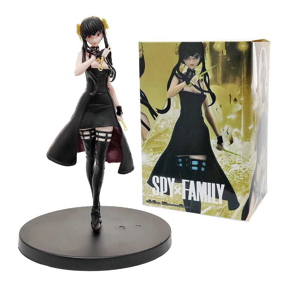SPY×FAMILY Anime Figure Kawai Anya Forger Yor Forger Action Figures Christmas gift Standing Figurine Collectible Model Doll Toys