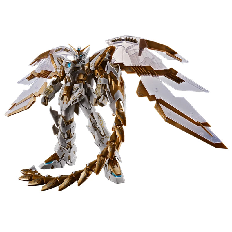 Fast Shipping Bandai Anime MG GUNDAM EPYON EW [CROSS CONTRAST COLORS/CLEAR WHITE] Original Model Toy Action Figure Children Gift