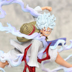 18cm One Piece Sun God Nica Luffy awakens in 5th gear Action Figure Model Statue Toys Collection Decoration Model Toys Gift