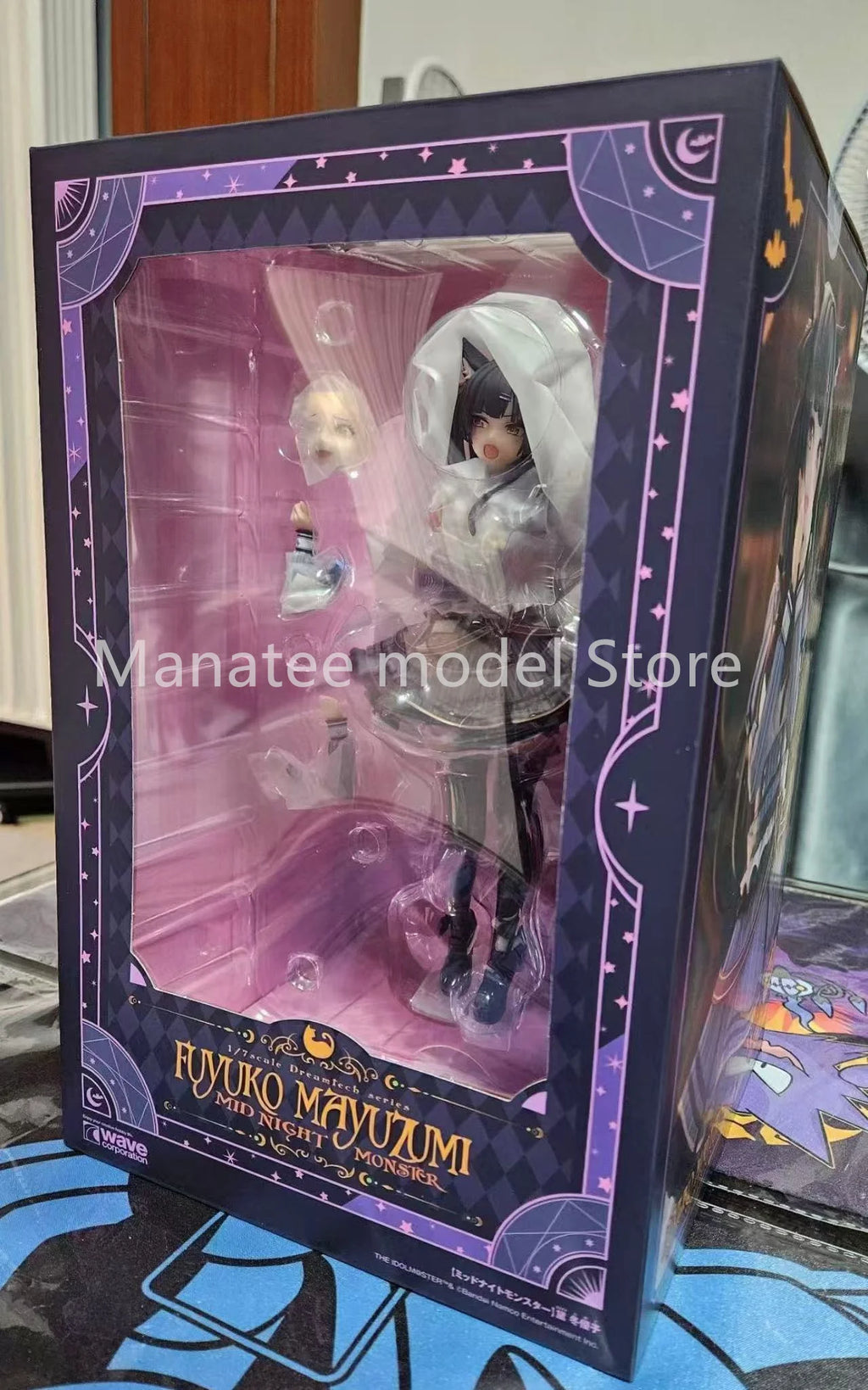 WAVE Original THE IDOLM@STER SHINY COLORS Fuyuko Mayuzumi 1/7 PVC Action Figure Anime Model Toys Collection Gift