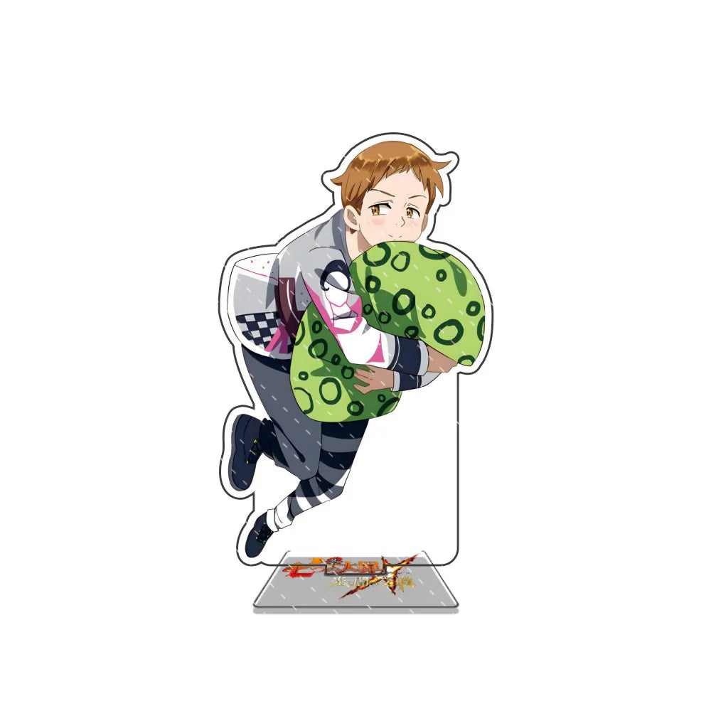 Anime The Seven Deadly Sins 15cm Acrylic Stand Model Figure Cosplay Plate Holder Topper Fans Christmas Desk Decor Gift