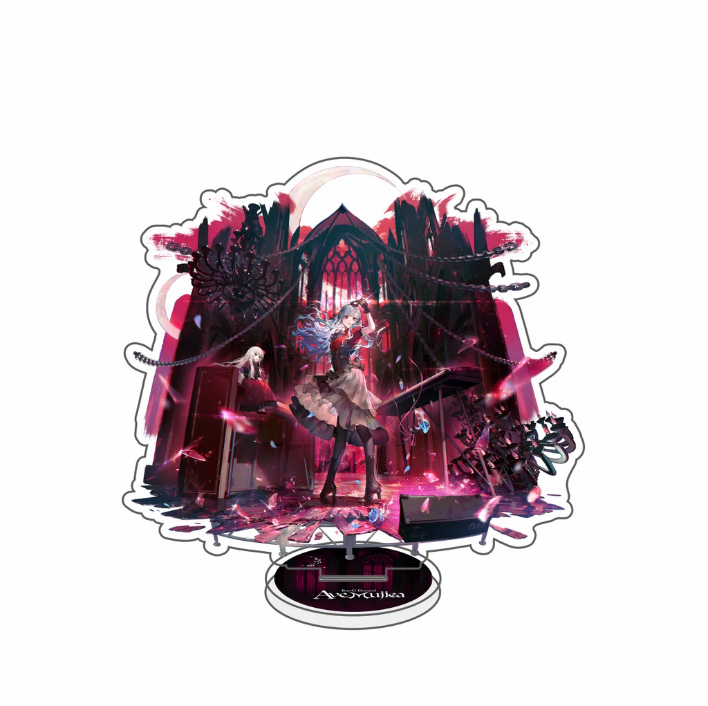 BanG Dream! Anime Acrylic Figures Stand Model Friends Keychain Fans Gifts Sakiko Soyo Display Keychain Ornaments Sweet Girl