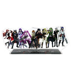 Akame group Mine Tatsumi Leone Esdeath Lubbock Chelsea Bulat acrylic stand figure model  holder cake topper anime