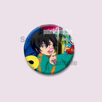 Cartoon Figure Miya Chinen Reki Kyan Button Pins Anime SK8 The Infinity Round Brooch Bag Clothes Accessories Jewelry Badge Gifts